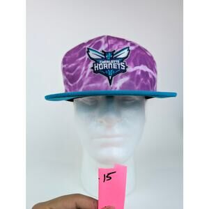 Charlotte Hornetts Lightning Hat Mitchell & Ness Hat